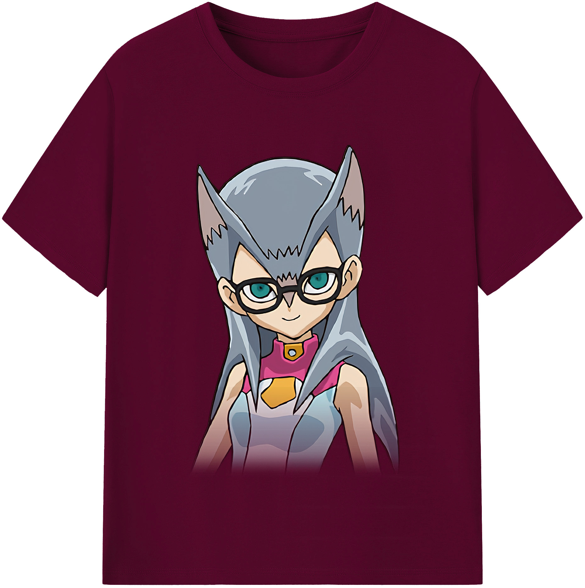 （画像用） 遊☆戯☆王 Yu-Gi-Oh! レディースカジュアルプリントTシャツ（綿100％）